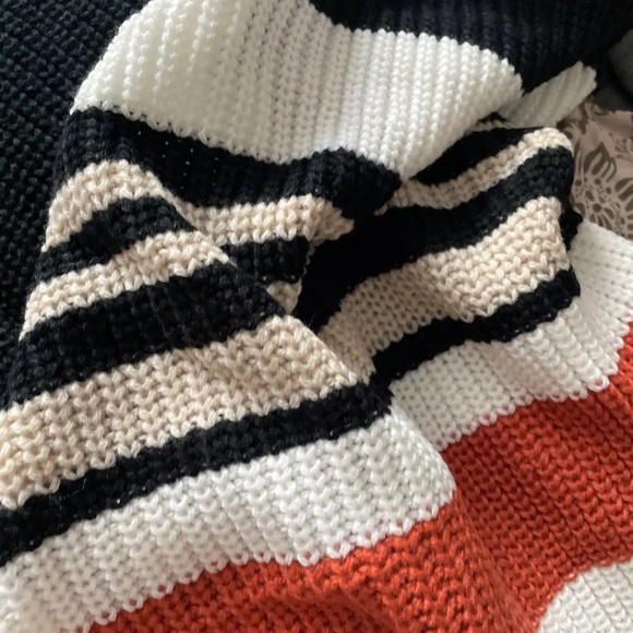 SOLD OUT Boho Striped Long Cardigan Knit Duster Sweater - Picture 7 of 14